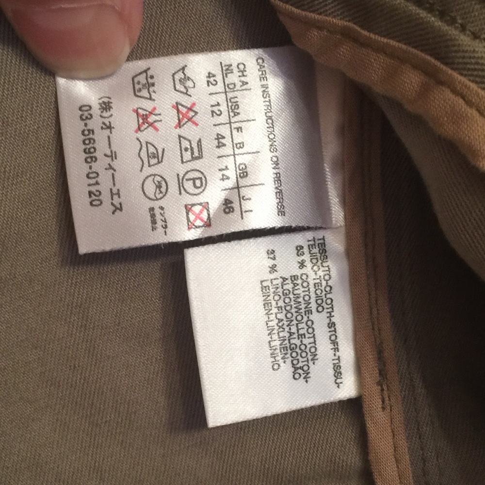 Max Mara Green Army Spring Jacket - Picture 4 of 7